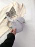 Minimalist Bucket Bag Small Flap