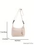 Minimalist Hobo Bag Small Zipper