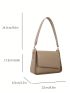 Small Flap Square Bag Minimalist