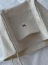 Small Shopper Bag Double Handle Canvas