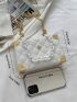 Mini Box Bag Quilted Chain Strap