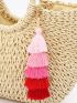 Tassel Decor Bag Charm Fashionable