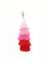 Tassel Decor Bag Charm Fashionable