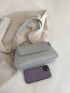 Glitter Square Bag Medium Flap