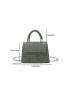 Mini Flap Square Bag Studded Decor