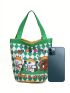 Cartoon Graphic Bucket Bag Cute