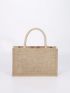 Small Tote Bag Double Handle Embroidery Beach Bag