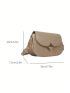 Minimalist Saddle Bag Mini Flap