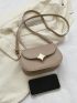 Minimalist Saddle Bag Mini Flap