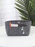 Solid Color Bag Insert Felt Bag Organizer For Tote Handbag