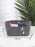 Solid Color Bag Insert Felt Bag Organizer For Tote Handbag