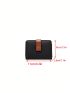 Two Tone Multiple Card Slots Litchi Embossed Multi-Card Card Organizer for Storage Credit Cards