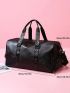 PU Travel Bag Waterproof Pink