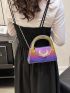 Ombre Square Bag Small Funky