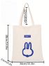Cartoon Graphic Shopper Bag Small Preppy