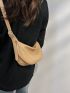 Medium Hobo Bag Solid Color