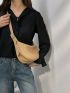 Medium Hobo Bag Solid Color