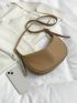 Medium Hobo Bag Solid Color