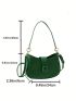 Minimalist Hobo Bag Small Green