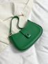 Minimalist Hobo Bag Small Green