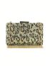 Mini Square Bag Leopard Pattern Chain
