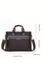 Large Capacity Men Briefcase Double Handle