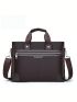 Large Capacity Men Briefcase Double Handle