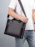 Large Capacity Men Briefcase Double Handle