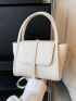 Minimalist Square Bag Small Double Handle