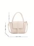 Minimalist Square Bag Small Double Handle