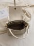 Minimalist Square Bag Small Double Handle