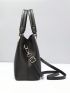 Small Tote Bag Heart Decor Double Handle, Mothers Day Gift For Mom