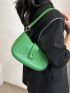 Minimalist Hobo Bag Small Green