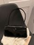 Minimalist Baguette Bag Medium Black