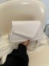 Medium Flap Square Bag Minimalist