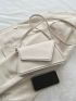 Medium Flap Square Bag Minimalist