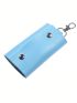 Car Key Holder Wallet PU Key Chain Cover Key Case Key Organizer