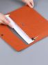 Fashion Simple Business Document Bag Double-Layer Snap-Type Multi-Functional