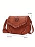 New Crossbody Bag Pu Women Satchel Bag Hollow Out Shoulder Bag