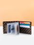 Geometric Pattern Card Holder Bifold