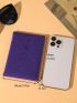 Letter Print Passport Case For Travel