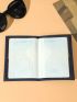 Letter Print Passport Case For Travel