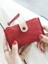 Two Tone Key Case Zipper