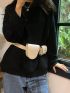 Mini Belt Bag Crocodile Embossed