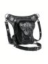 Steampunk Waist Leg Bag Women Men Victorian Style Holster Bag Motorcycle Thigh Hip Belt Pack