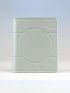 Geometric Pattern Small Wallet Trifold Gray