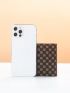 Geometric Pattern Small Wallet Elegant