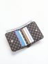 Geometric Pattern Small Wallet Elegant