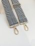 Colorblock Bag Strap Adjustable