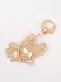 Butterfly Design Rhinestone Detail Bag Charm For Bag Decoration